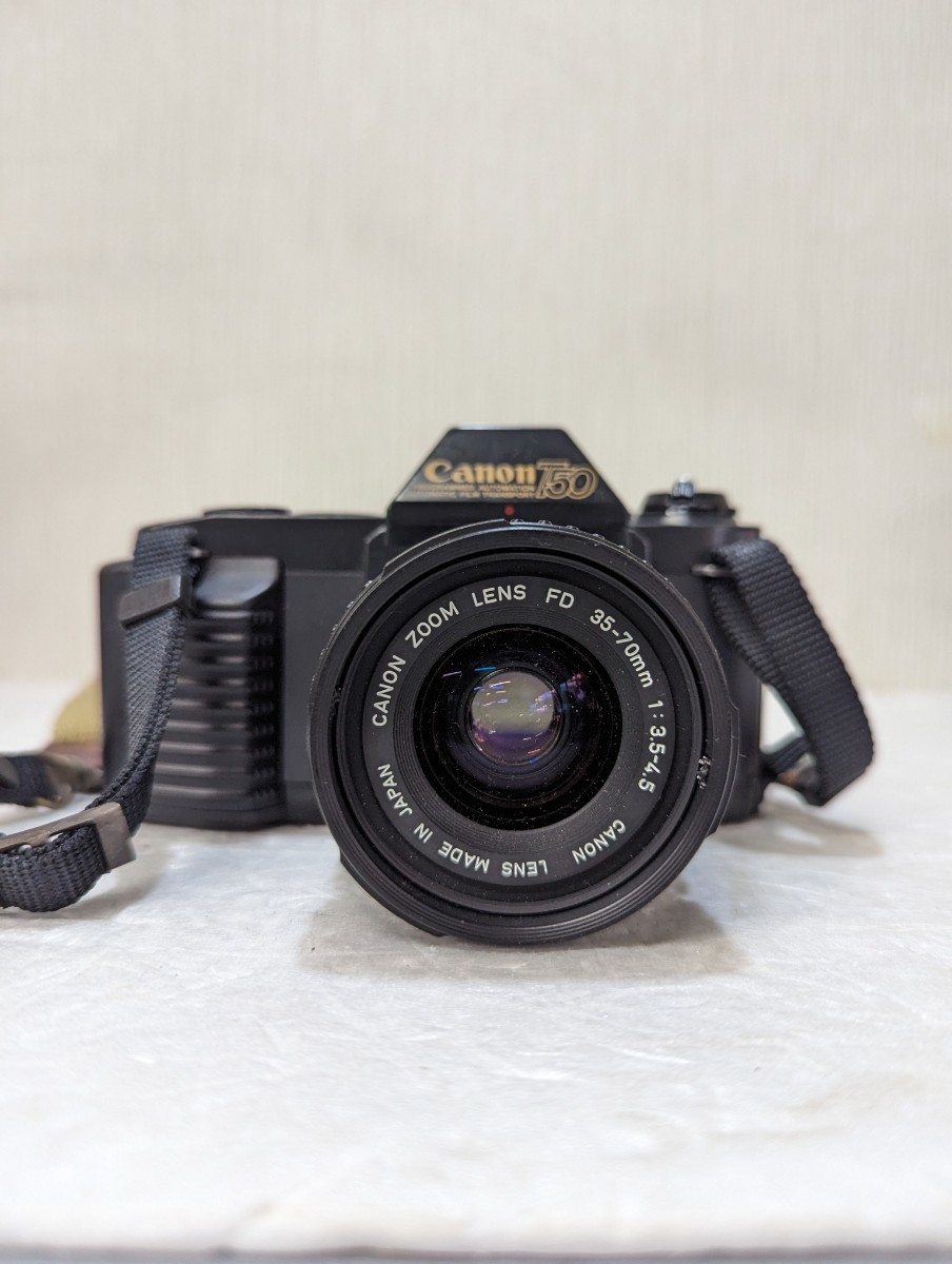 [K 2782] Canon T50 キャノン フィルムカメラ 1:3.5-4.5 35-70mm CANON_画像3
