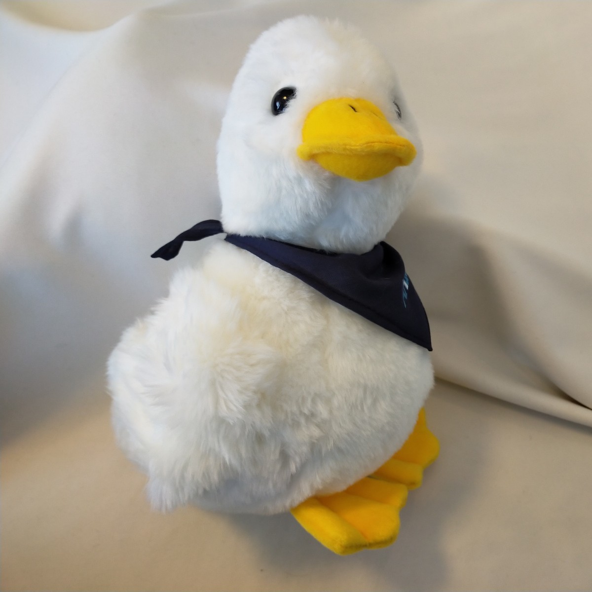 アフラック　Aflac　ぬいぐるみ　アヒル　白　　非売品　未使用　大　鳥　かわいい　ノベルティ_画像1