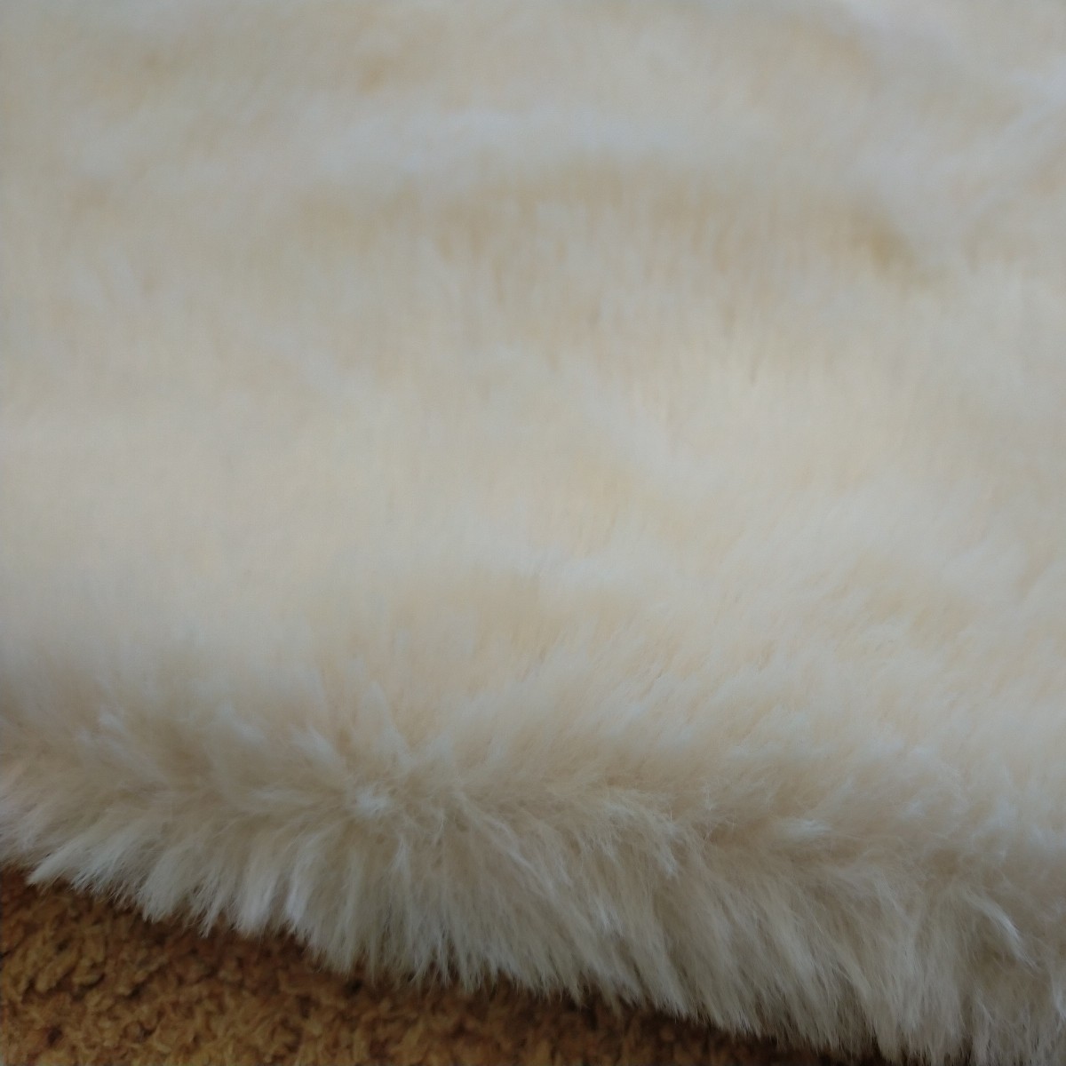 未使用 猫 ハンモック キャットハンモック ペット 小型犬 小動物 アイボリー 白 ホワイト　起毛　リバーシブル 椅子 ケージ ねこ_画像6