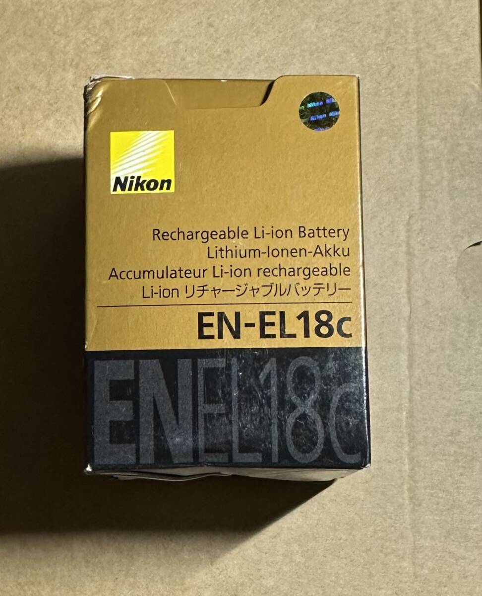 [249]純正未使用Nikonニコン リチャージャブルバッテリー EN-EL18C(EL18/EL18B/EL18D互換）D5、D4S、D4 MB-D17/D12/BL-6/5用_画像1