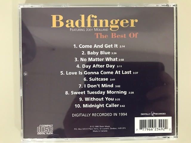 バッドフィンガー 3CD まとめて/BADFINGER BBC IN CONCERT 1972-3/featuring JOEY MOLLAND The Best Of/apple daze/beatles Paul McCartney_画像4