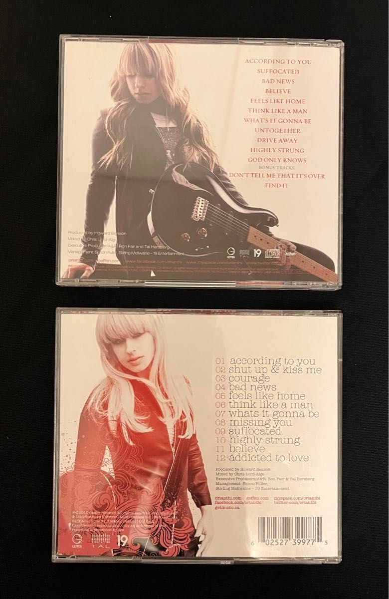 Orianthi  「BELIEVE 」+「BELIEVE ( Ⅱ ) 」セット