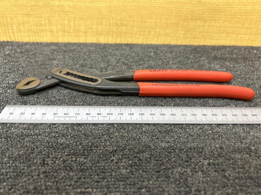 013♪おすすめ商品♪KNIPEX クニペックス アリゲーターウォーターポンププライヤー 88 01 250_画像5