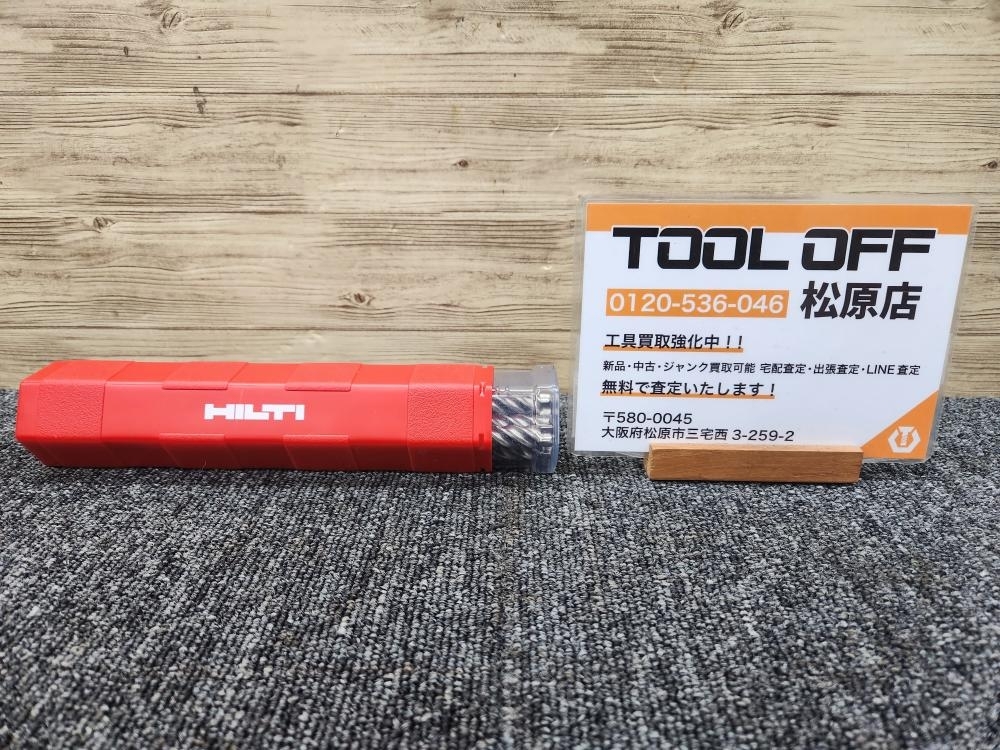 013♪未使用品・即決価格♪HILTI ヒルティ SDSプラス ハンマードリルビット 8本入 TE-CX 10/22 #2022009 直径10mm 有効穿孔150mm ⑧
