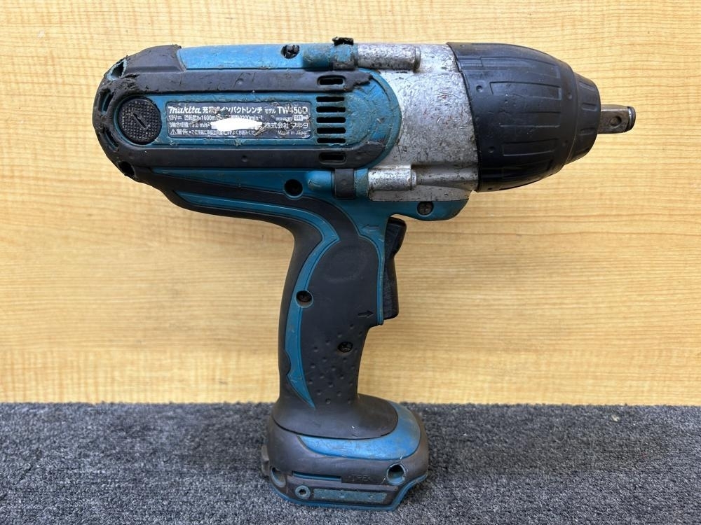 013♪ジャンク品♪マキタ makita 充電式インパクトレンチ ※ジャンク品 TW450D 商品状態欄必読お願い致します_画像4