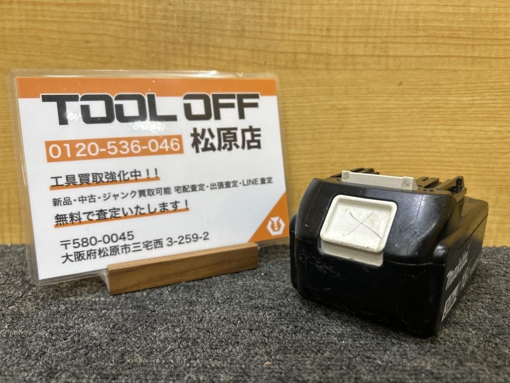 013♪おすすめ商品♪マキタ makita 18V3.0Ahバッテリ- BL1830B　充電41回放電10％負荷5％_画像1