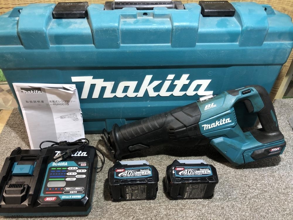 017◇おすすめ商品◇マキタ makita 充電式レシプロソー JR001GRDX 充電回数22回、36回