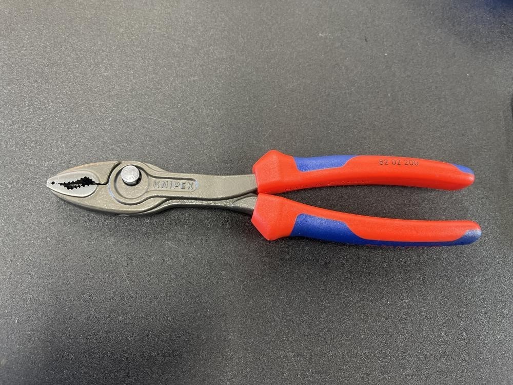 009▼未使用品▼KNIPEX クニペックス ツイングリップ スリップジョイントプライヤー 8202200 保管品_画像2