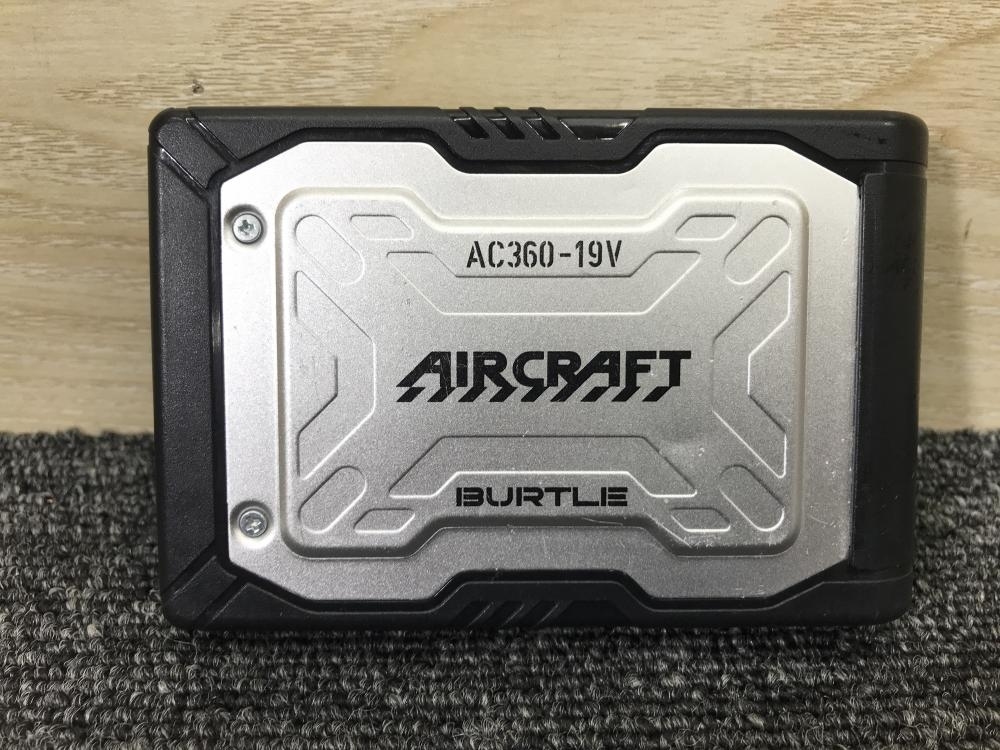 011◎おすすめ商品◎BURTLE/バートル 空調服用バッテリー AC360 19V ※通電のみ確認_画像3