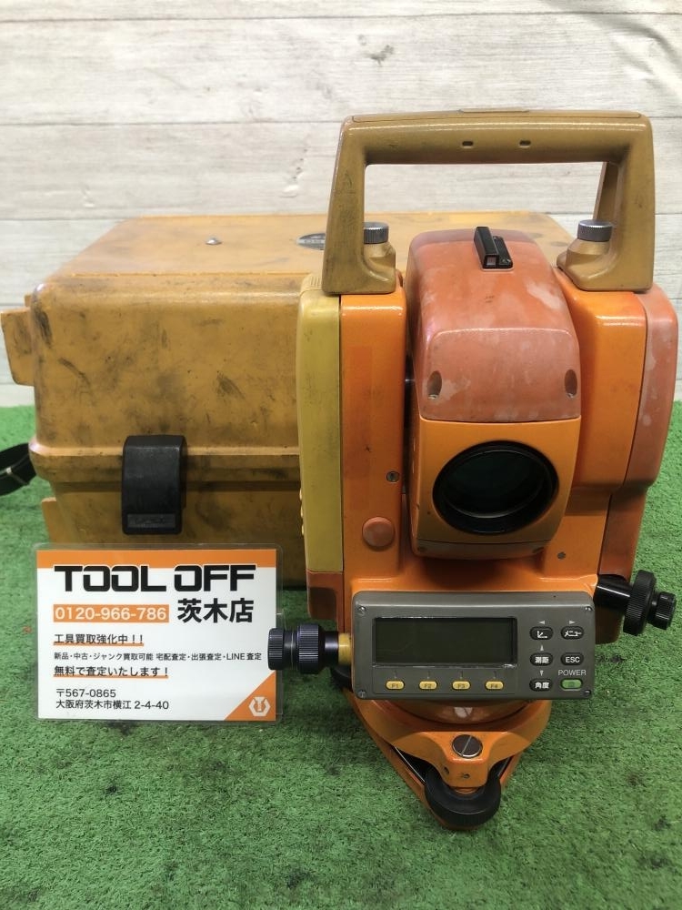 015○ジャンク品○トプコン トータルステーション DM-102F 精度 015○ジャンク品○トプコン トータルステーション DM-102F 精度