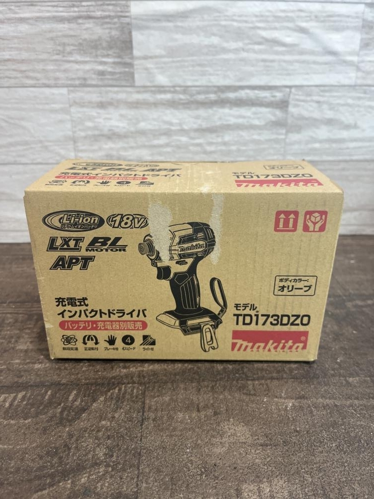 009▼未使用品・即決価格▼マキタ makita 充電式インパクトドライバ TD173DZO 本体のみ 18V_画像6