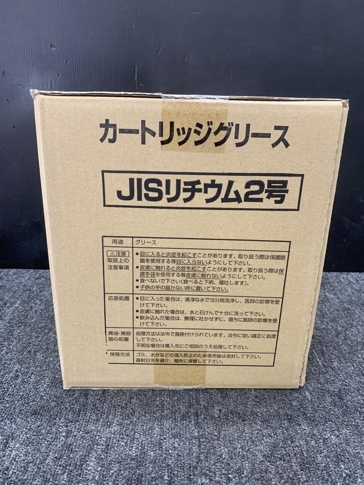 013♪未使用品・即決価格♪メーカー不明 建設機械用カートリッジグリース JISリチウム2号 400g×20本_画像3