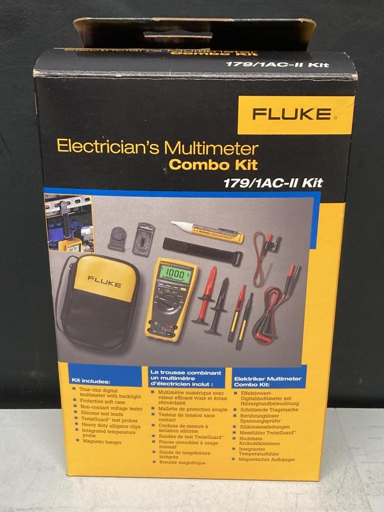 019■未使用品■FLUKE デジタルマルチメーター 179/1AC-Ⅱ Kit
