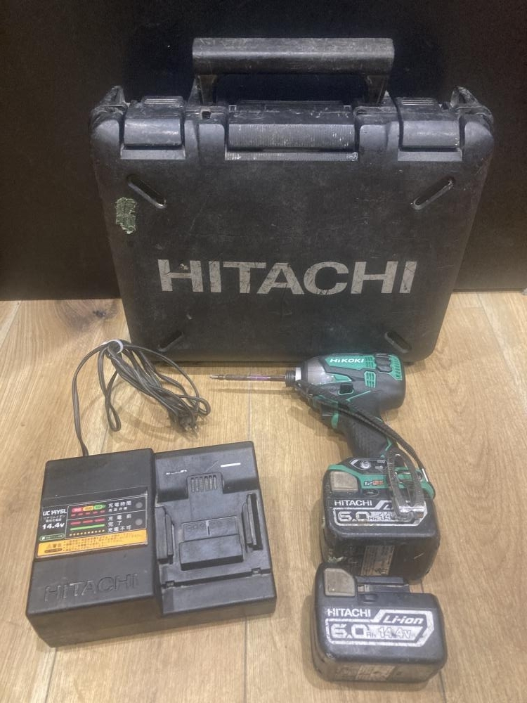 019■おすすめ商品■HiKOKI 14.4Vコードレスインパクトドライバ WH14DDL2