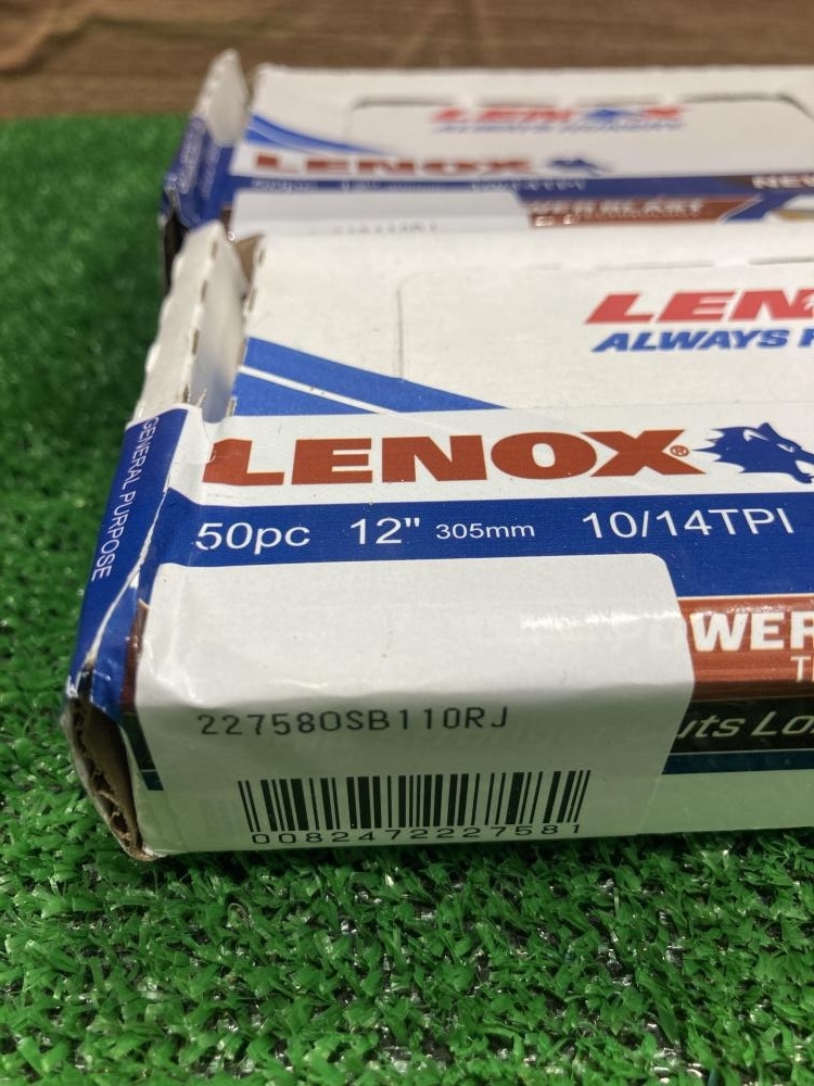 019■未使用品・即決価格■LENOX セーバーソーブレード 22758OSB110RJ 2パックセット