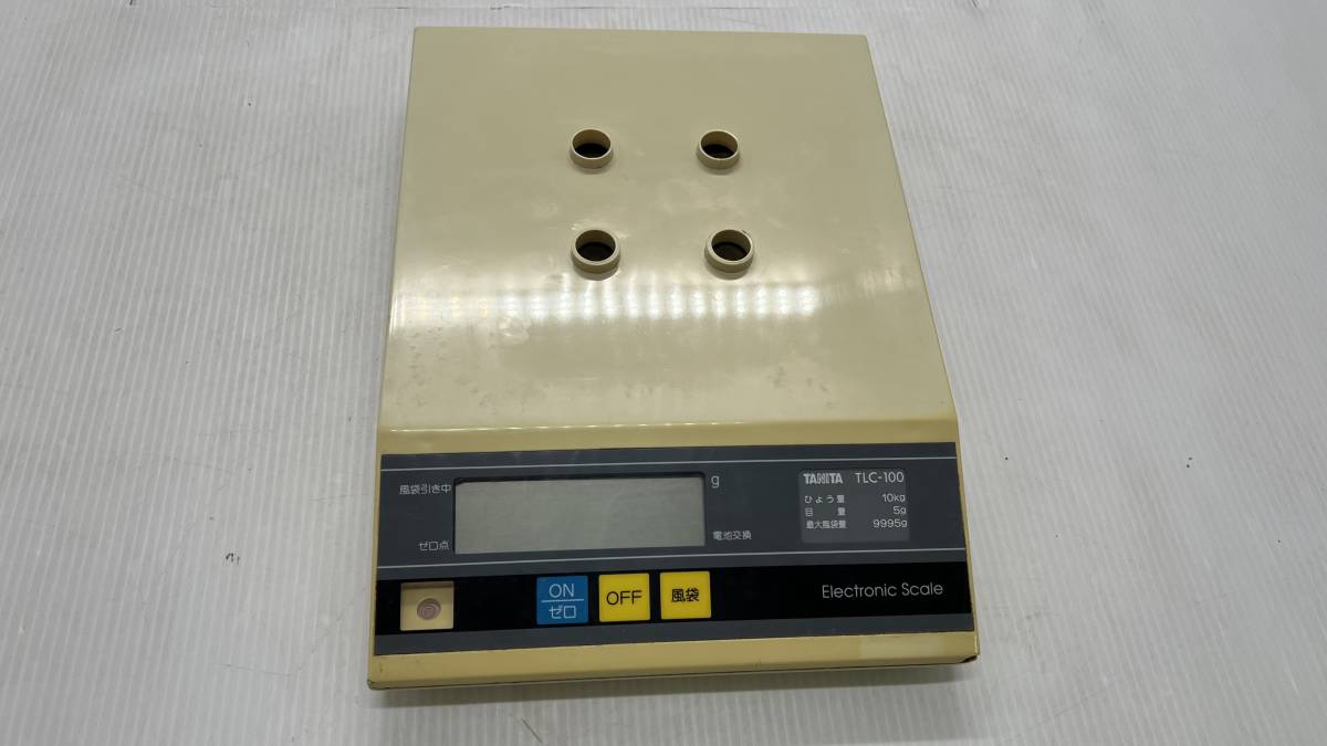  operation verification settled tanita scale measuring electric resistance line type digital 5g~9995g TLC-100