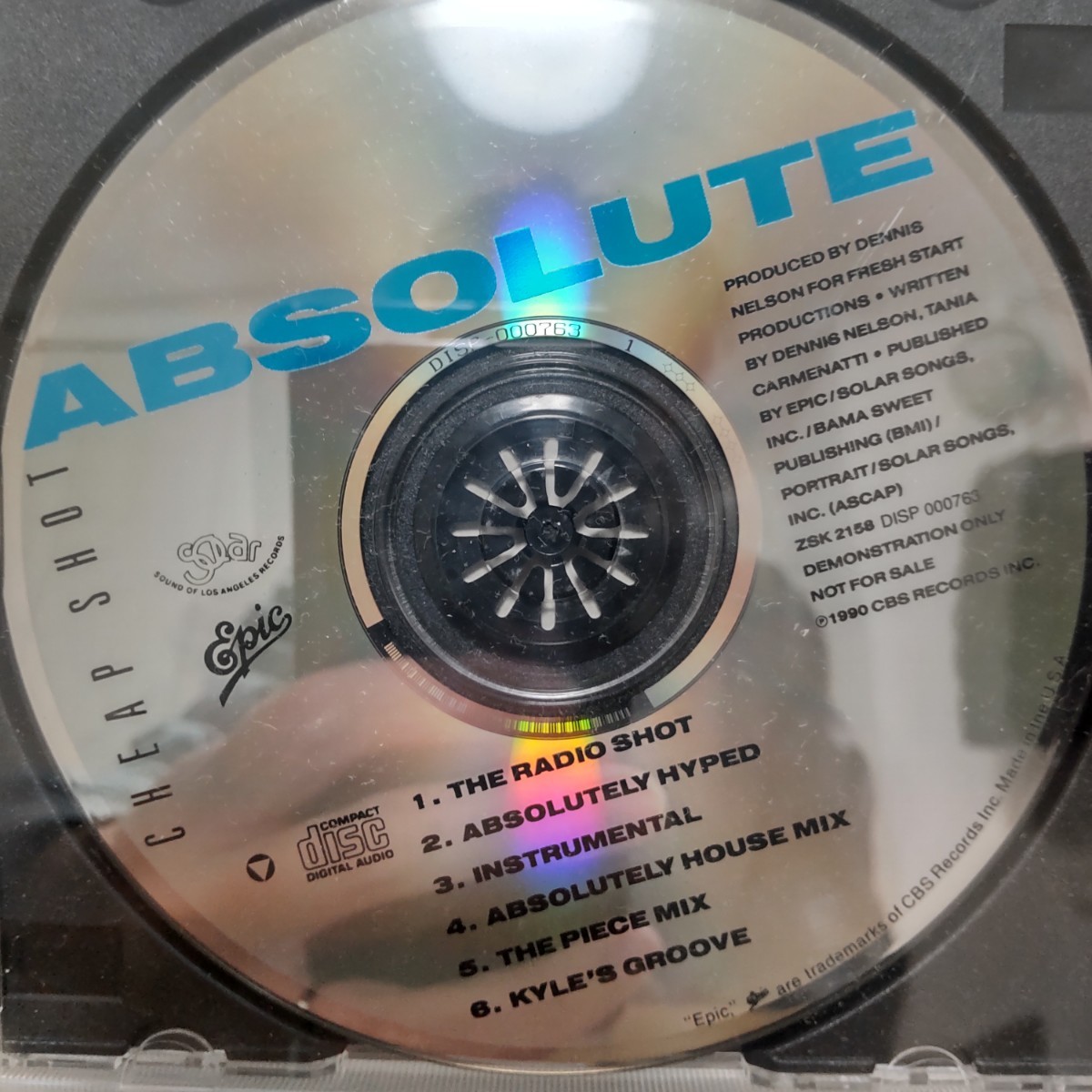 Absolute/Cheap Shot CDS newjackswing_画像1