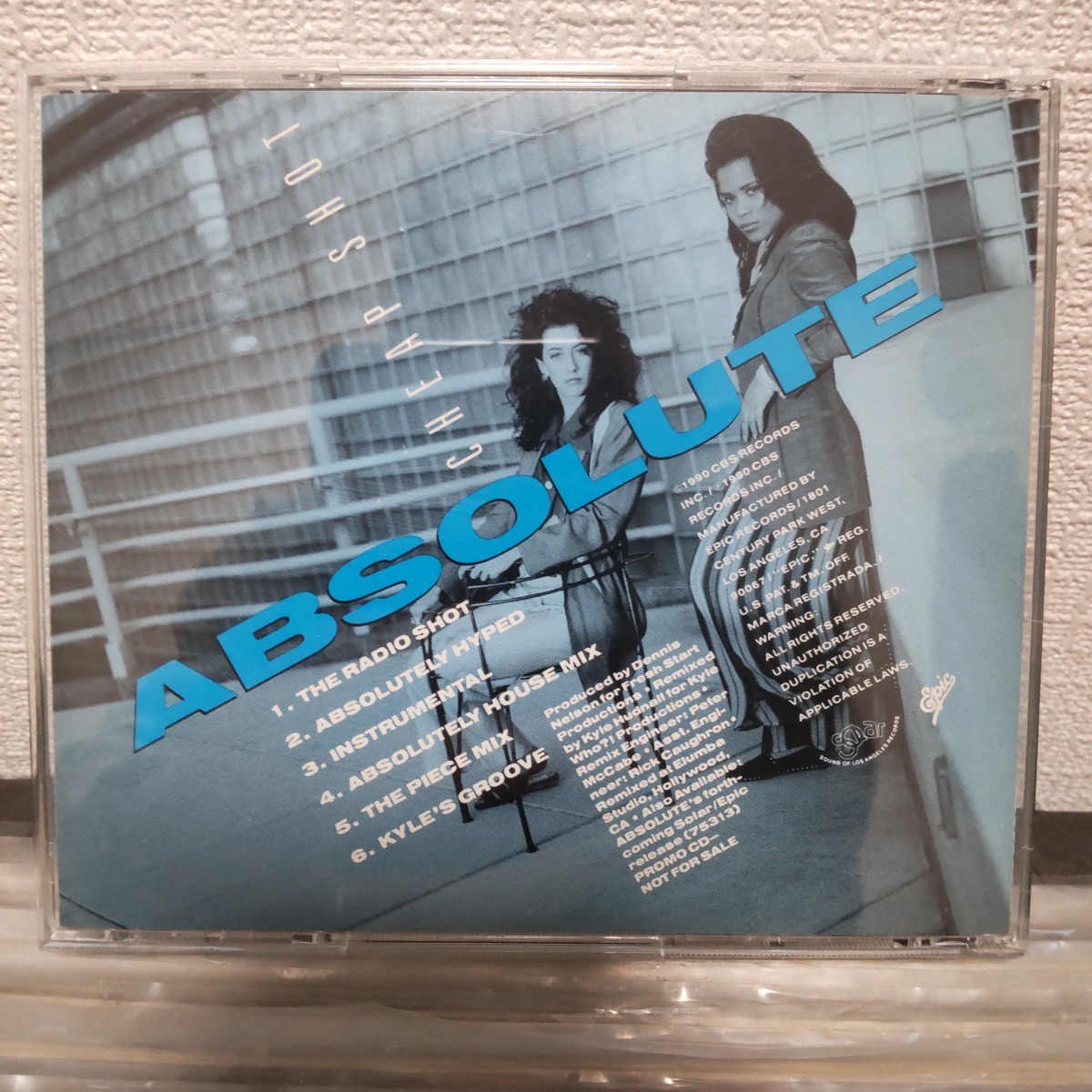 Absolute/Cheap Shot CDS newjackswing_画像2