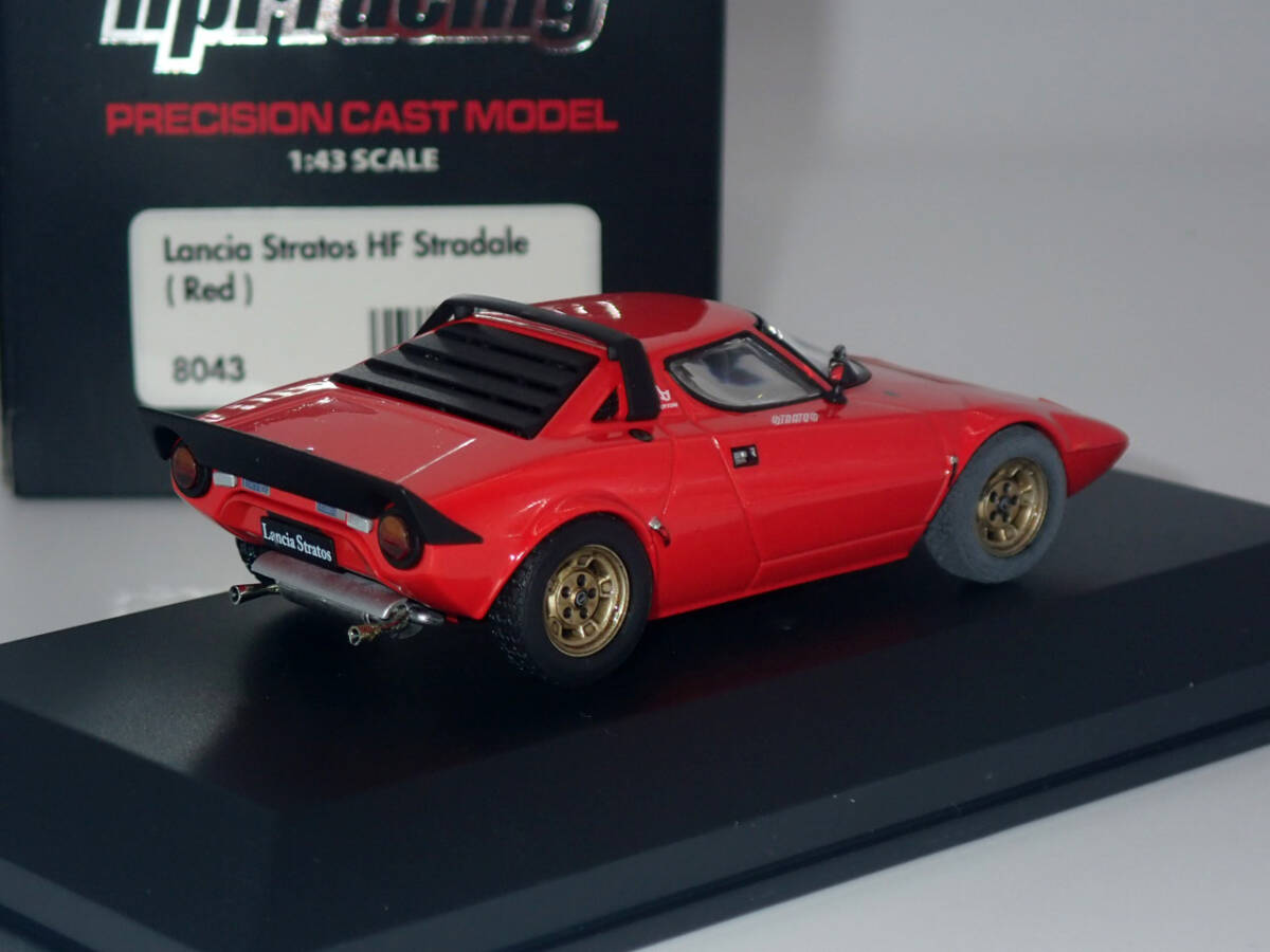 HPI racing 1/43 ランチア ストラトス Lancia Stratos HF Stradale Red 8043_画像2