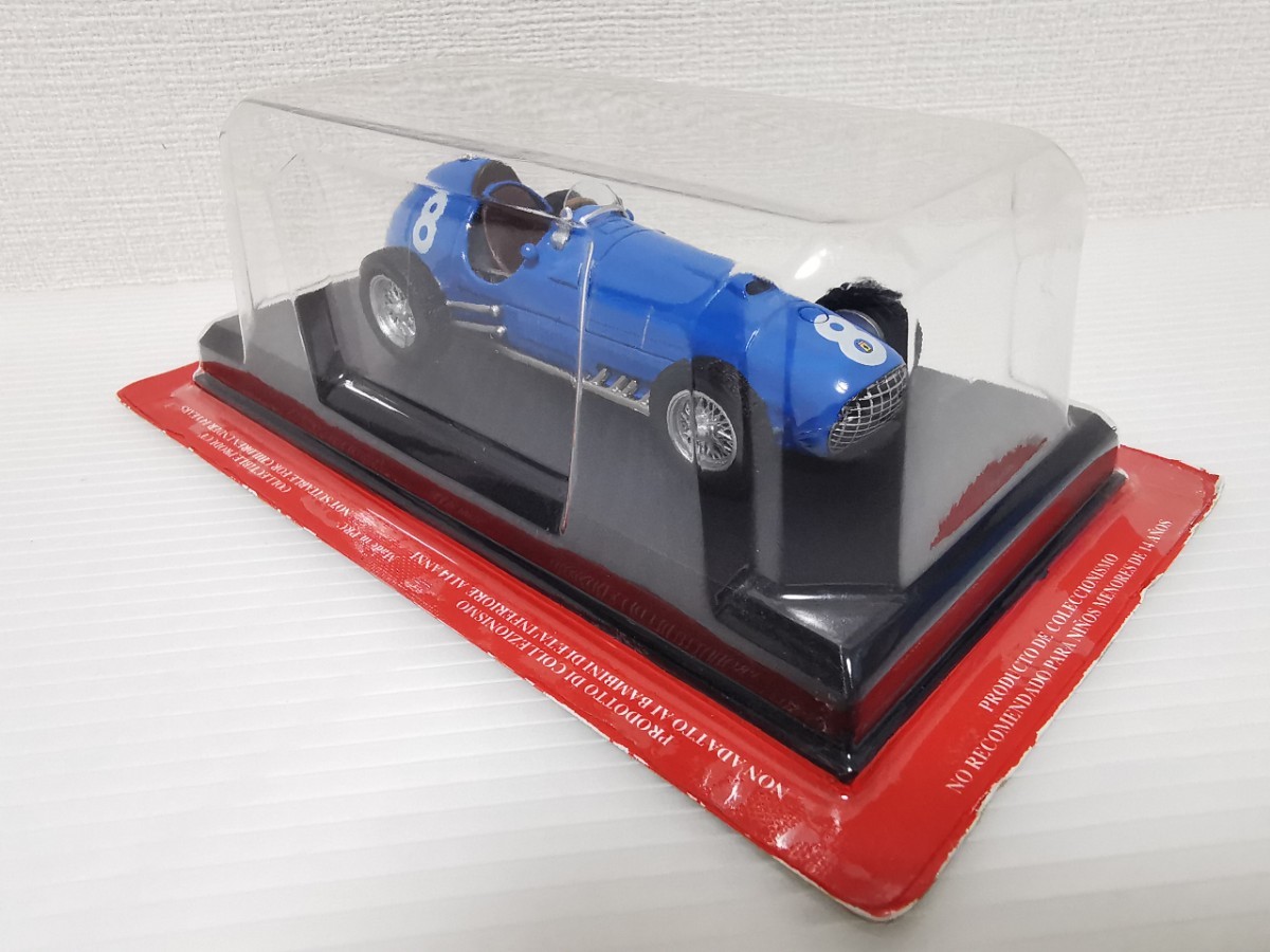 送料220円〜★未開封★ アシェット 公式フェラーリF1コレクション Ferrari 375 F1 1952 Louis Rosier Ecurie Rosier 1/43スケール ミニカー_画像5