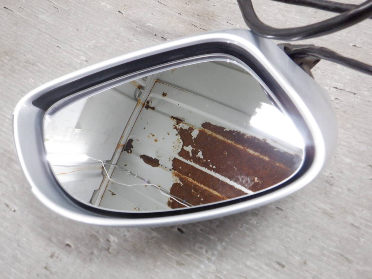  prompt decision H16 year 9C 9CAWU VW Volkswagen Beetle turbo right H right door mirror silver (LA7W) electric storage winker attaching /14[6-2911]83221