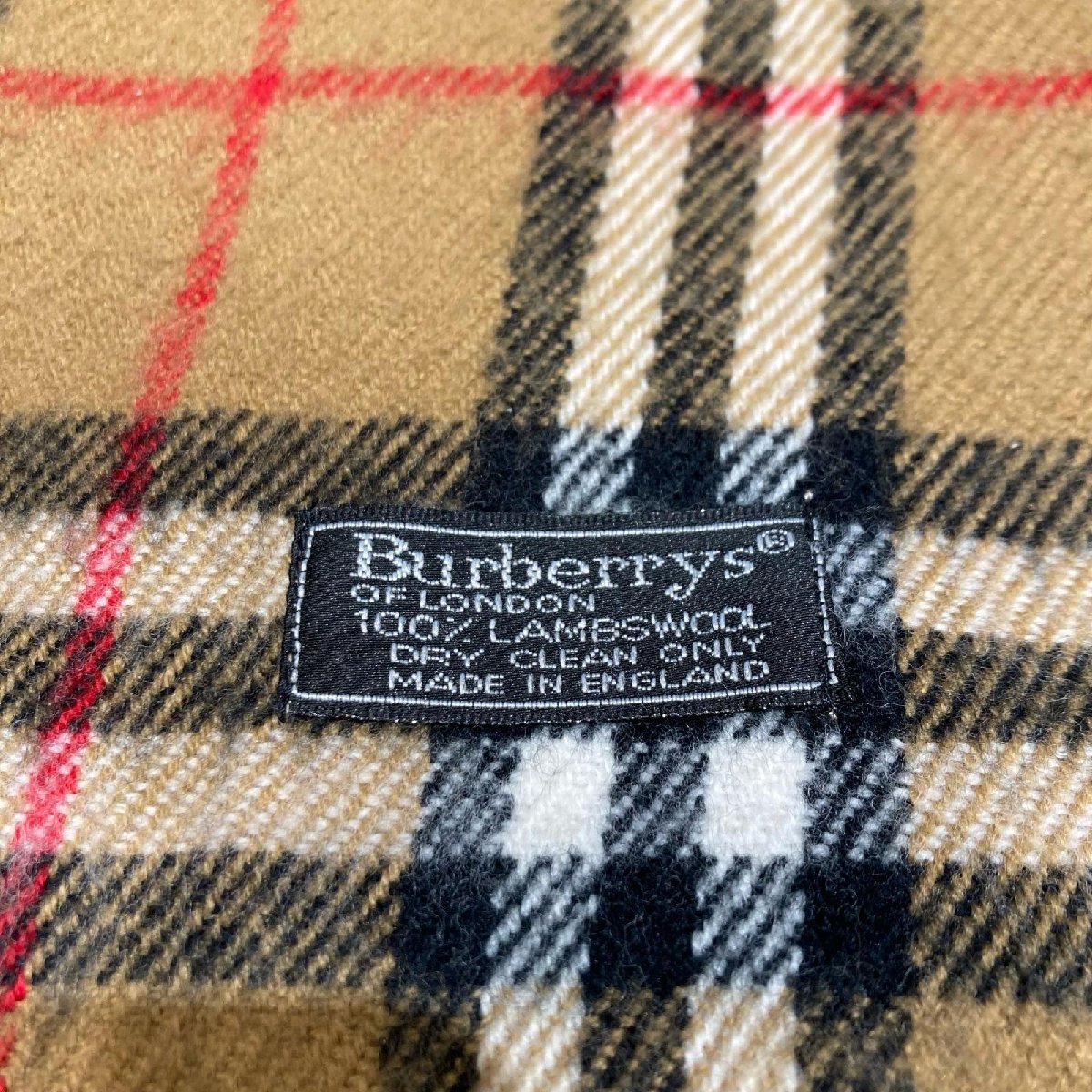 BURBERRY バーバリー ノバチェック マフラー_画像5