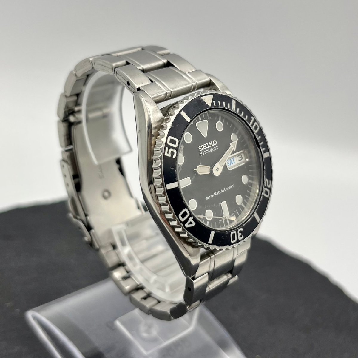 SEIKO セイコー ジャンク品 WATER RESISTANT 10BAR 7S26-0050 腕時計 ユニセックス_画像3