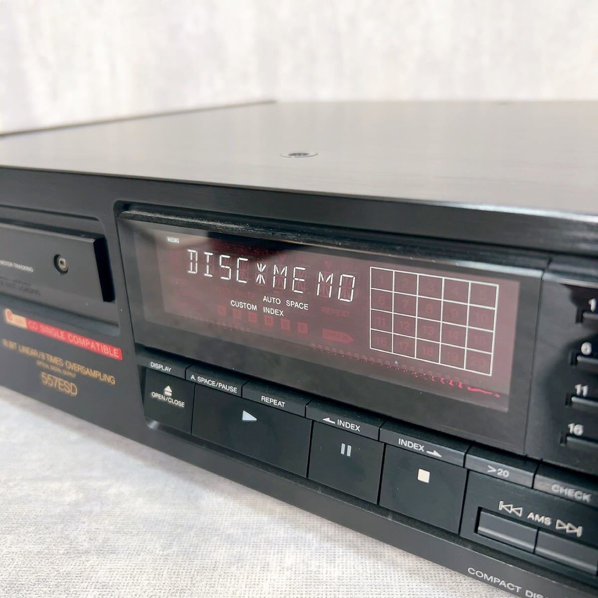 SONY Sony CDP-557ESD CD player Oncoming generation reference machine 