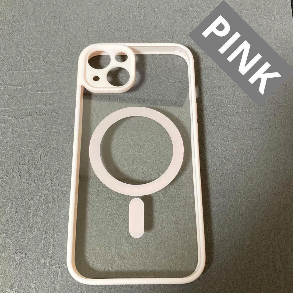 iphone13　ケース　ピンク　人気　韓国　magsafe 対応