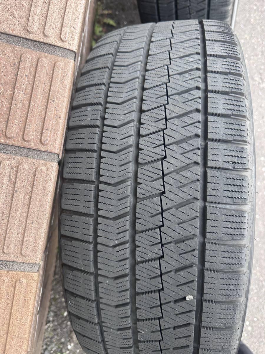 スバル STI ホイール PCD100 7.5j +55 スタッドレス VRX2 225/40R/18_画像6