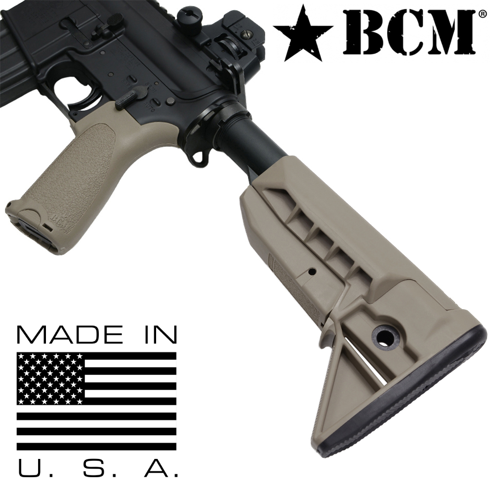 BCM ガンファイターストック GUNFIGHTER Mod.0 SOPMOD M4/AR15用 [ フラットダークアース ]_画像1