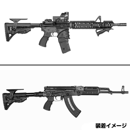 FAB DEFENSE GSCP アジャスタブルチークレスト GL-SHOCK用 [ ブラック ] FABディフェンス_画像7