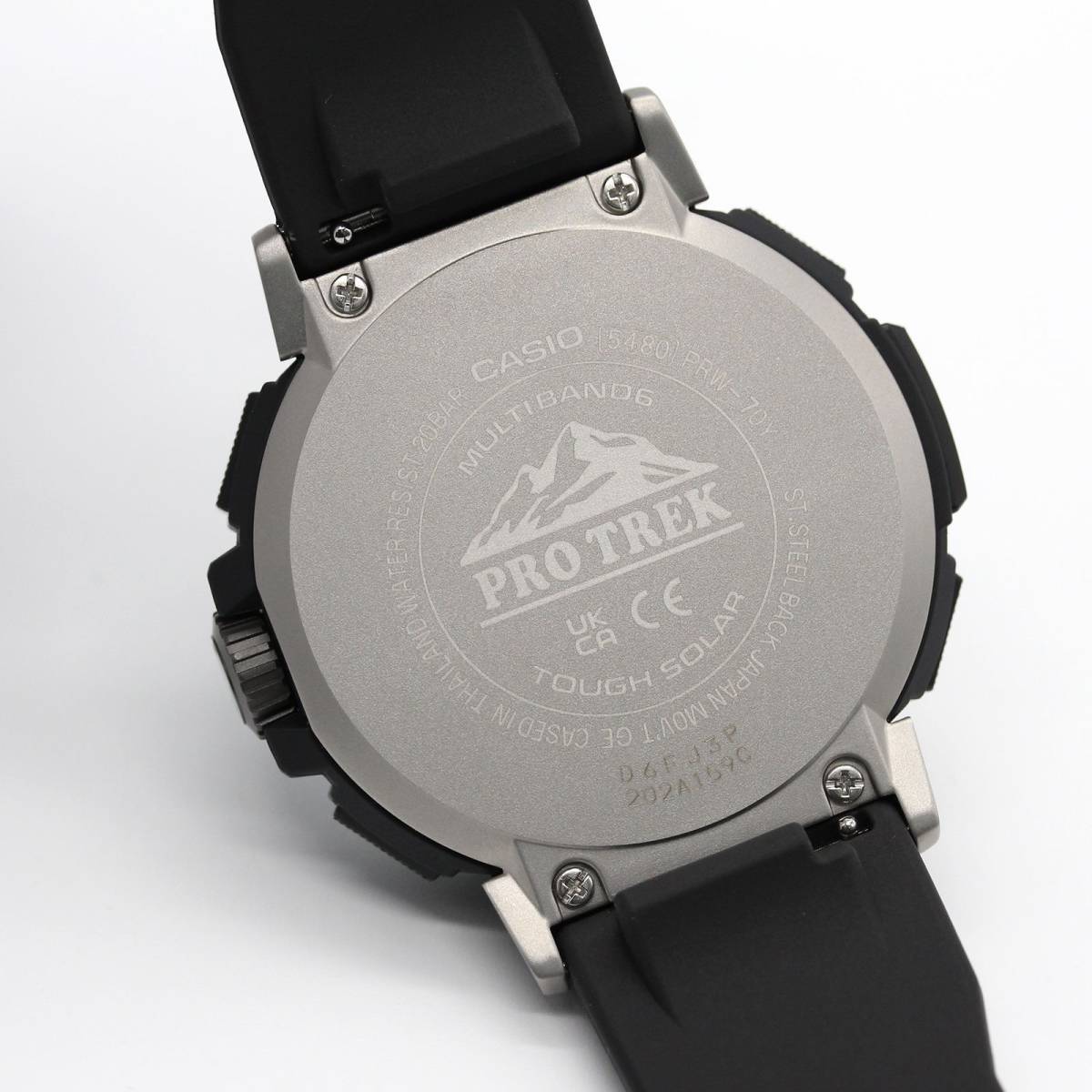 【未使用品 】カシオ CASIO プロトレック PRO TREK PRW-70Y メンズ デジタル アナログ 腕時計 稼働品 A04080の画像5