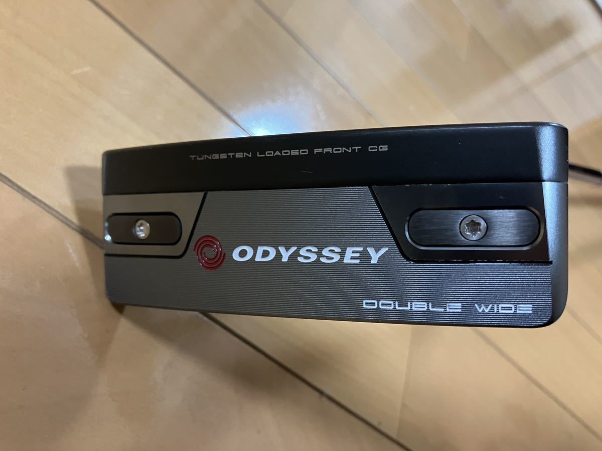 オデッセイ ODYSSEY TRI HOT 5K DOUBLE WIDE 34インチ スーパーストロークSUPER STROKEグリップ 中古美品_画像3