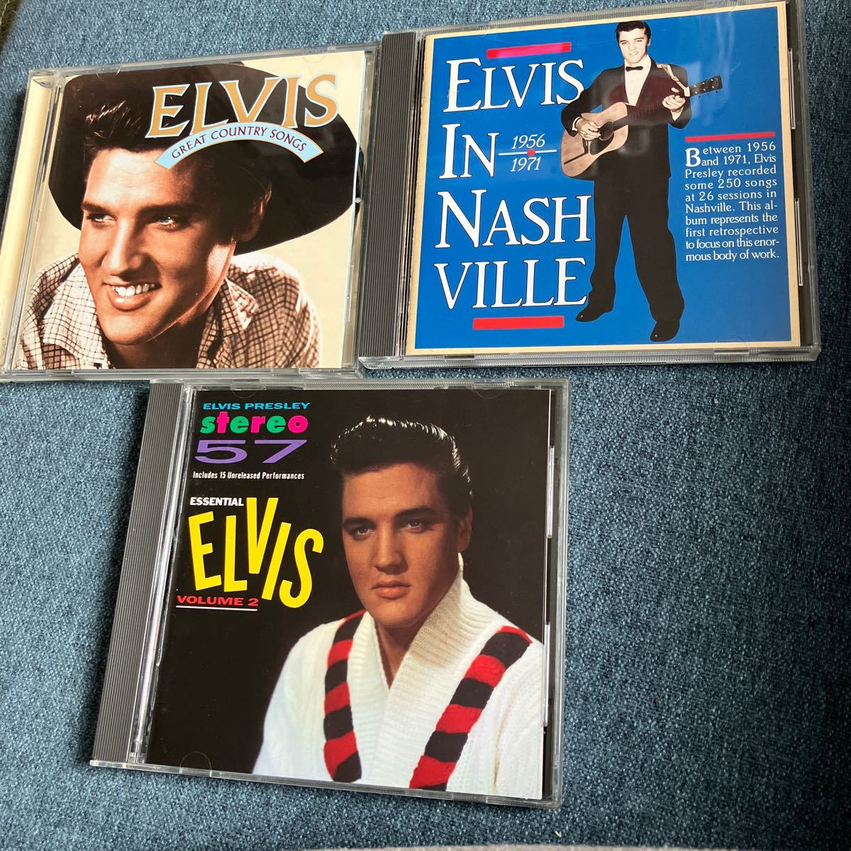 エルヴィス・プレスリー ／ Stereo ‘57 Essential Elvis Volume 2 、グレイト・カントリー・ソングス、エルヴィス・イン・ナッシュビル_画像1