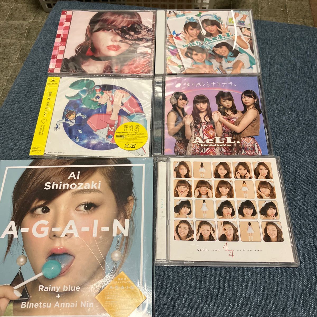 篠崎愛／ シングル3CD、Aell!／ アルバム2CD、シングル_画像1