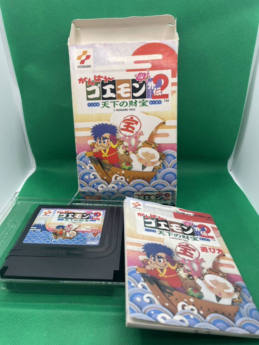 がんばれゴエモン外伝2 天下の財宝　箱・説明書付き 同梱可能有 多数出品中_画像2