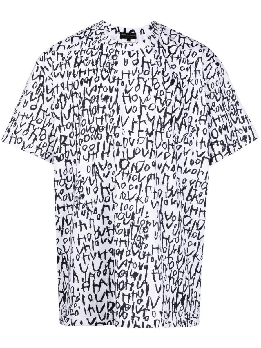 コムデギャルソンオムプリュス COMME des GARCONS HOMME PLUS 半袖Tシャツ オーバーサイズ Edward Goss Sサイズ プリュス コムデギャルソン