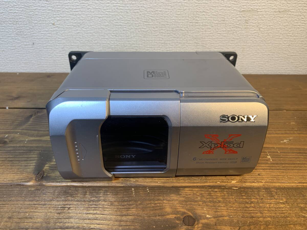 動作確認済み SONY MDX-66XLP MD チェンジャー Xplod_画像1