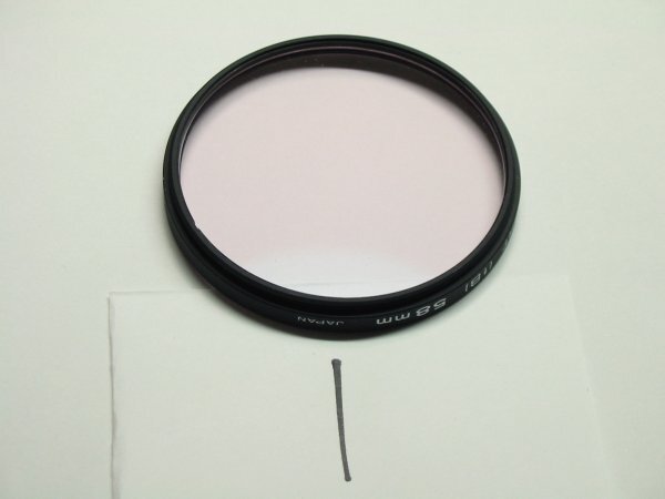 1オーナー 禁煙 Kenko ケンコー MULTI COATED FILTER MC SKYLIGHT〔1B〕58ｍｍ マルチコートガラスフィルター スカイライトフィルター_画像3