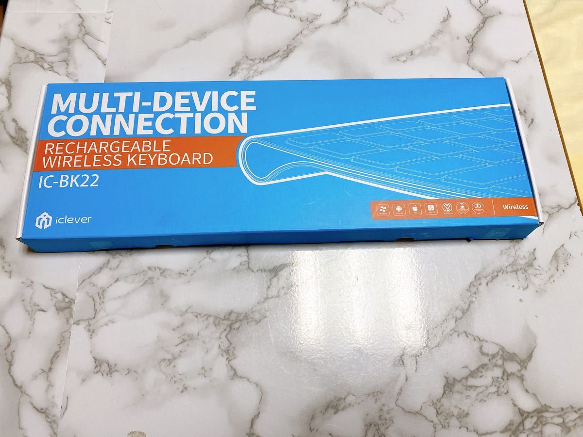 iClever キーボード Bluetooth ワイヤレス パンタグラフ 日本語JIS配列 3台同時接続可能 テンキー付きシルバー