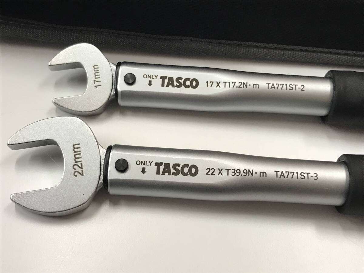 TASCO タスコ トルクレンチ TA771ST-2/3 2本セット ケース付 美品_画像2