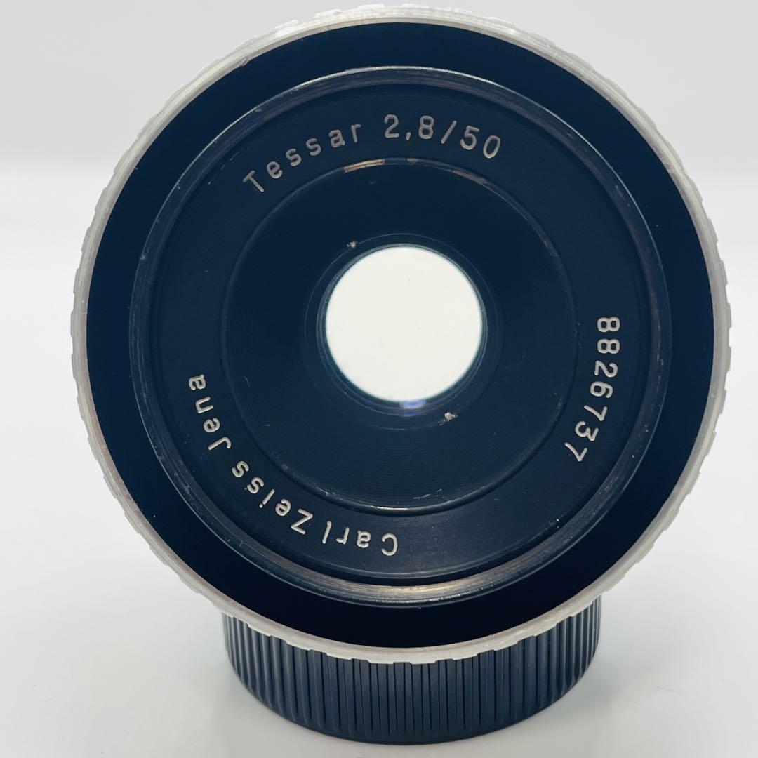実用品★Carl Zeiss Tessar F2.8 50mm カールツァイス テッサー ゼブラ M42の画像2