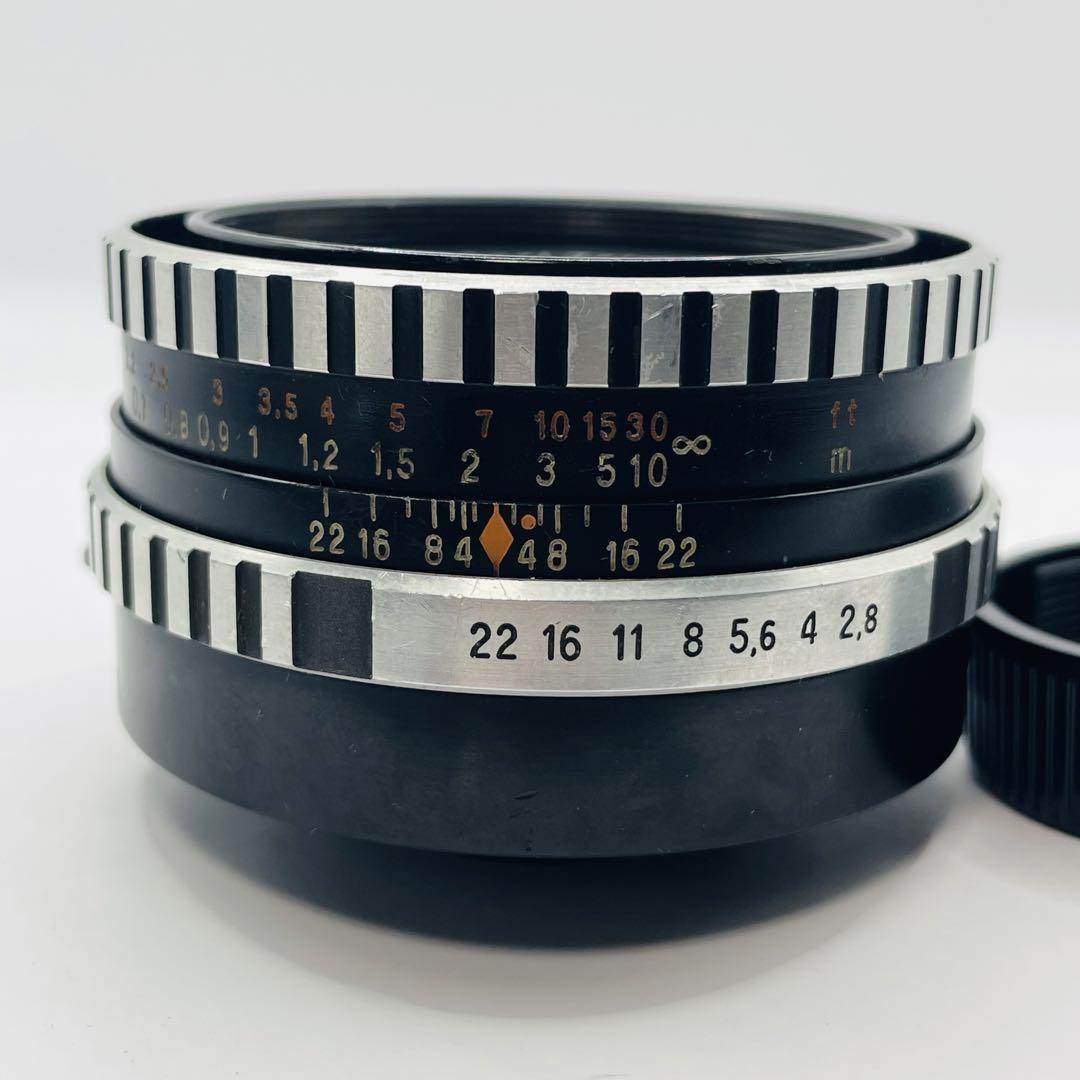 実用品★Carl Zeiss Tessar F2.8 50mm カールツァイス テッサー ゼブラ M42の画像6