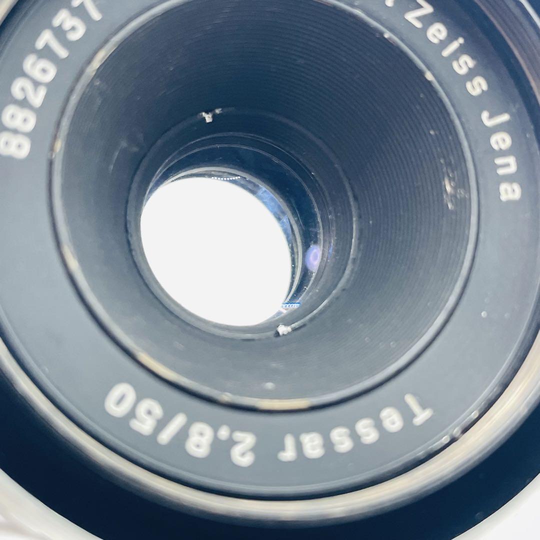 実用品★Carl Zeiss Tessar F2.8 50mm カールツァイス テッサー ゼブラ M42の画像9