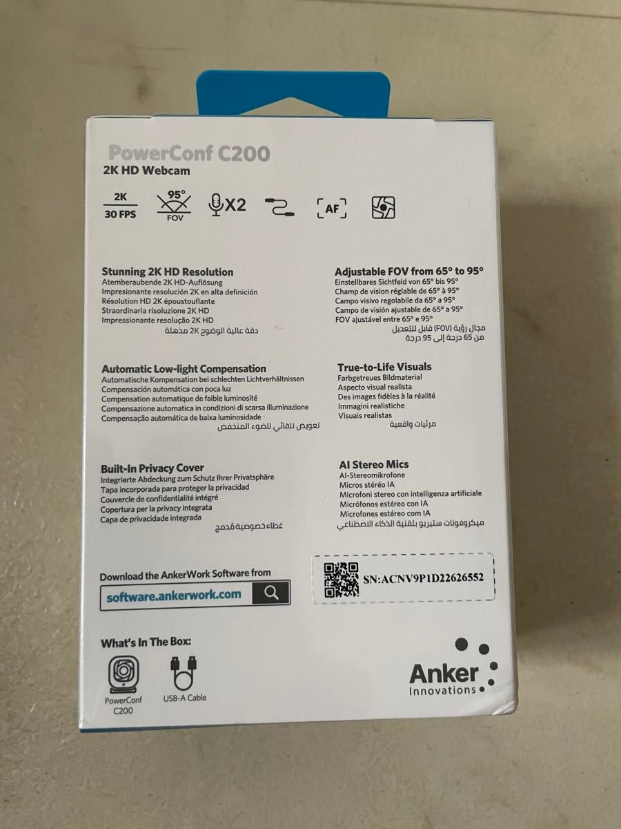 新品未開封】Anker PowerConf C200 ウェブカメラ｜Yahoo!フリマ