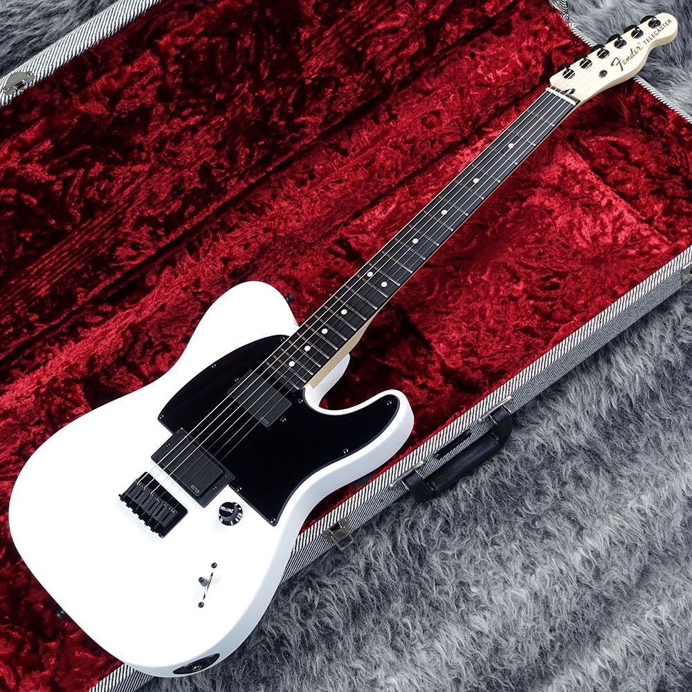 美品 Fender Jim Root Telecaster Flat White テレキャスター フェンダー EMG エボニー 指板 ハードケース_画像1