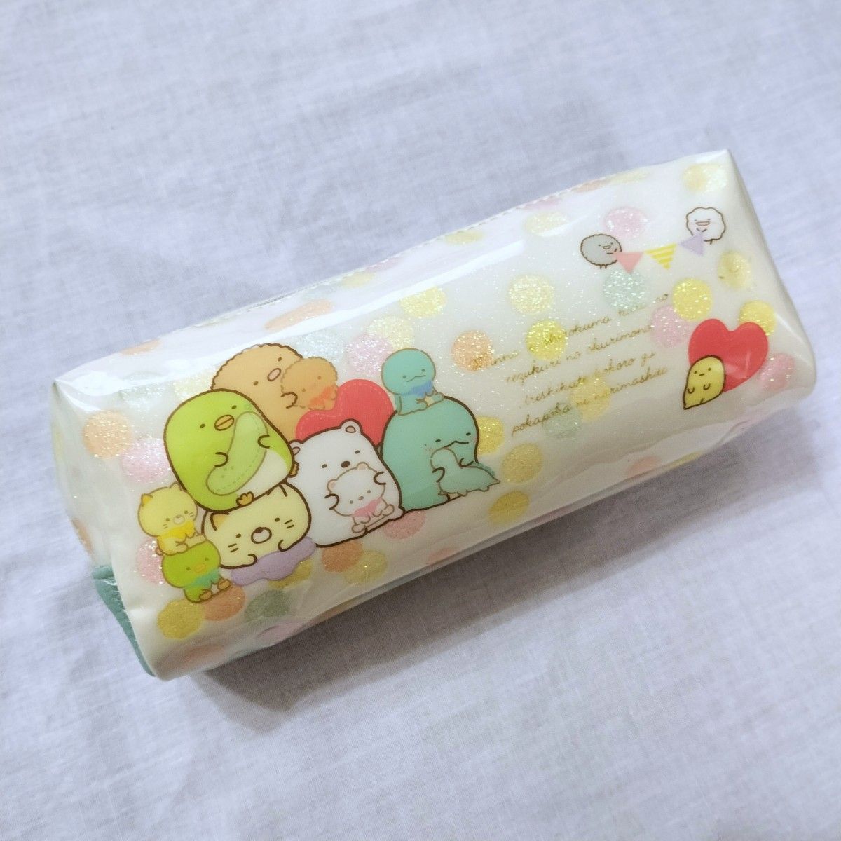 E-09　 ペンケース ポーチ すみっコぐらし サンリオ 筆箱 ふでばこ すみっこぐらし 文房具 小物入れ グッズ 女の子