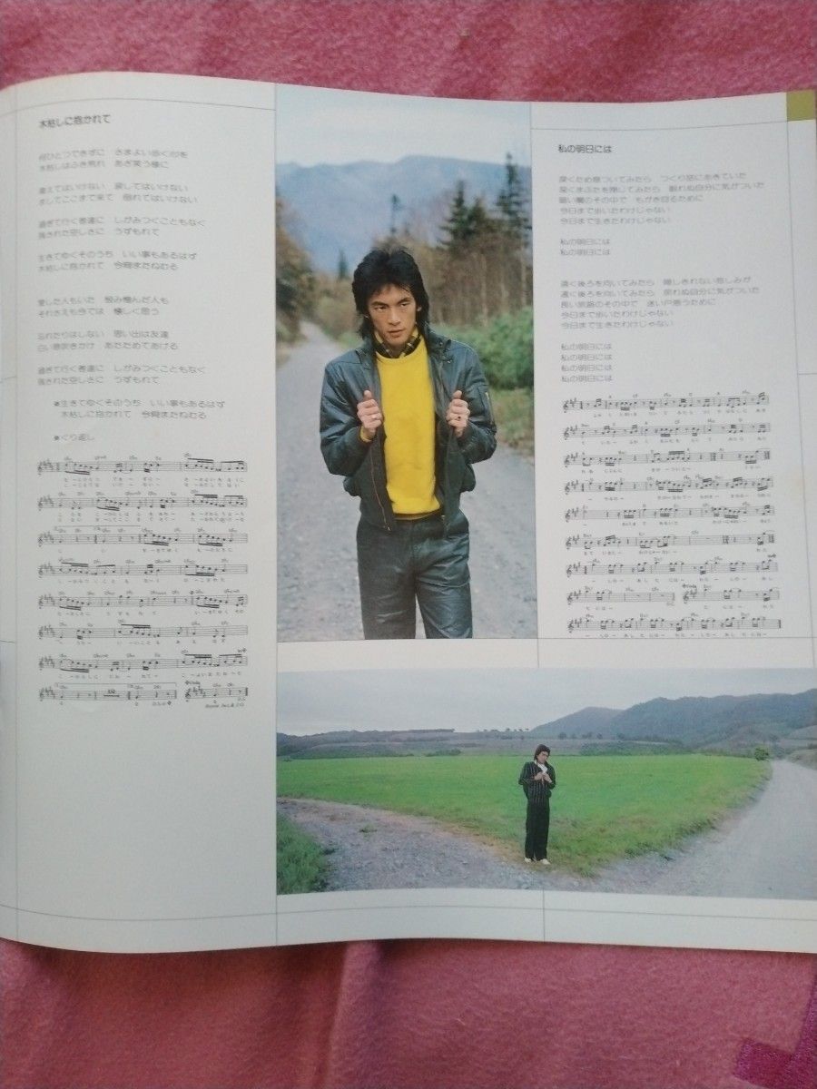 【LPレコード】松山千春「木枯らしに抱かれて」