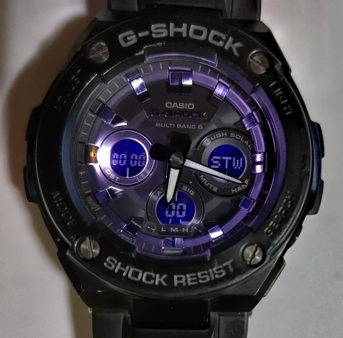 G-SHOCK ジーショック GST-W300G-1A1JF G-STEEL 電波ソーラー 腕時計_画像1